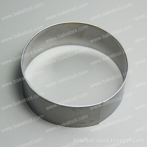 Stainless Steel Round Shape Cutter Cake Cookie Baking mold